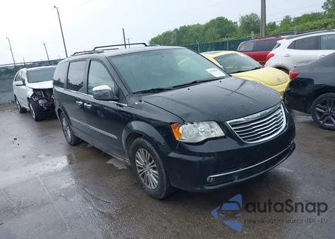 2013 Chrysler Town & Country Touring-L из США, поврежденный, VIN 2C4RC1CG0DR634319